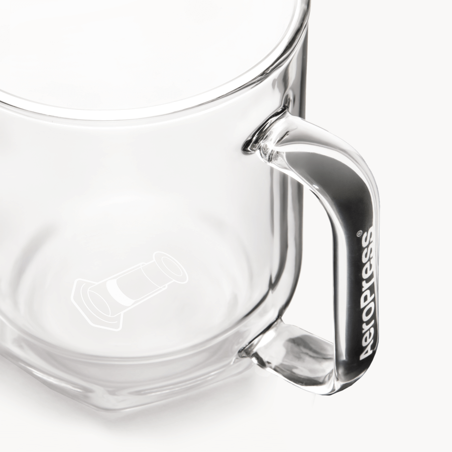 AeroPress Double Wall Glass Coffee Mug - 2 Pack - Image 6