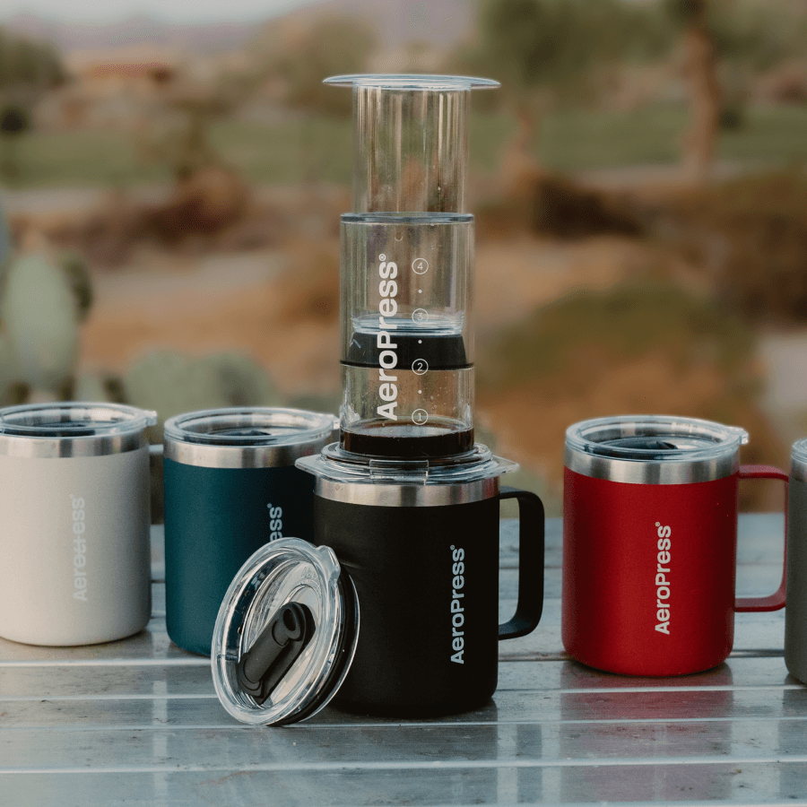 AeroPress Travel Coffee Mug - Stainless Steel - Image 10